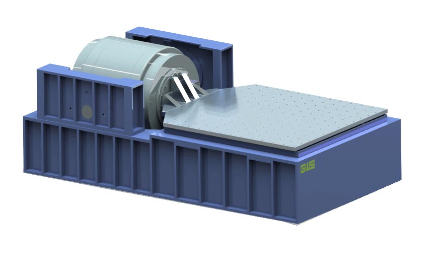 Система вибрационных испытаний с водяным охлаждением